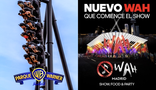 Oferta WAH Show + Parque Warner + Hotel